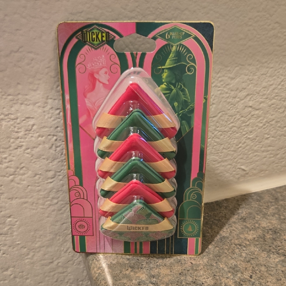 Wicked Makeup Sponge Set Of Six - Multicolor Nwt
